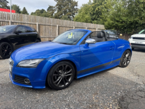 2009 Audi Tts 2.0 Tfsi Roadster 2dr Petrol Manual Quattro Euro 4 (272 Ps) in Blue — image 3