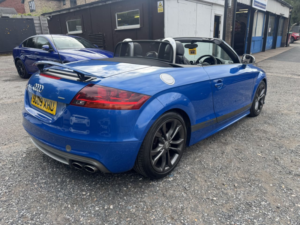 2009 Audi Tts 2.0 Tfsi Roadster 2dr Petrol Manual Quattro Euro 4 (272 Ps) in Blue — image 5
