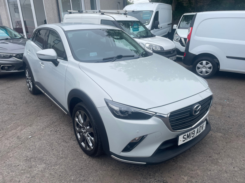 2019 Mazda Cx-3 2.0 Skyactiv-G Sport Nav+ SUV 5dr Petrol Auto 4WD Euro 6 (s/s) (150 Ps) in Silver — image 1
