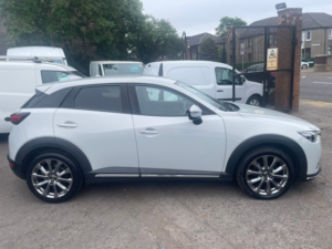 2019 Mazda Cx-3 2.0 Skyactiv-G Sport Nav+ SUV 5dr Petrol Auto 4WD Euro 6 (s/s) (150 Ps) in Silver — image 3