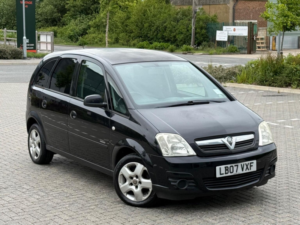 2007 Vauxhall Meriva 1.6i 16v Energy 5dr (a/c) in Black — image 2