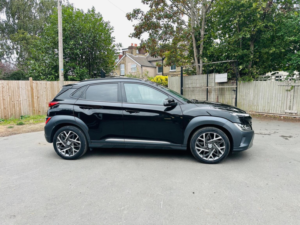 2023 Hyundai Kona 1.6 H-Gdi Ultimate Dct Euro 6 (s/s) 5dr in Black — image 3