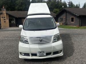 2022 Toyota Alphard Calder Conversion Campervan in White — image 3
