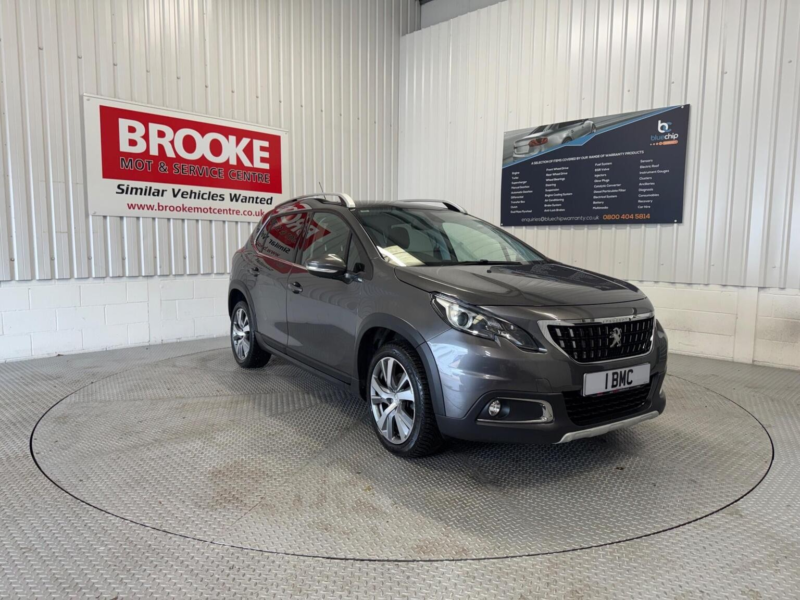 2019 Peugeot 2008 1.2 Puretech Allure Premium Eat Euro 6 (s/s) 5dr in Grey — image 1