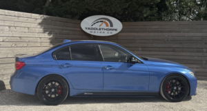2015 BMW 3 Series 3.0 335d Xdrive M Sport Saloon in Blue — image 3