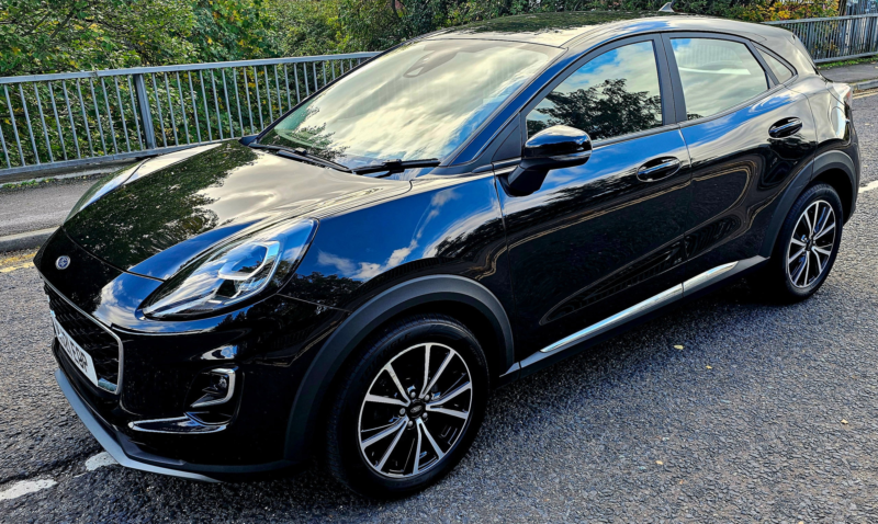 2021 Ford Puma 1.0t Ecoboost Titanium SUV 5dr Petrol Dct Euro 6 (s/s) (125 Ps) in Black — image 1