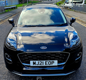 2021 Ford Puma 1.0t Ecoboost Titanium SUV 5dr Petrol Dct Euro 6 (s/s) (125 Ps) in Black — image 2