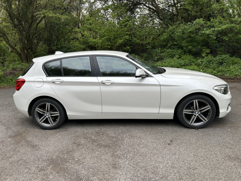 2018 BMW 1 Series 1.5 116d Sport 5-Door in White — image 1