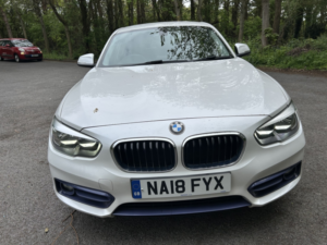 2018 BMW 1 Series 1.5 116d Sport 5-Door in White — image 3