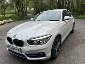 2018 BMW 1 Series 1.5 116d Sport 5-Door in White — image 4