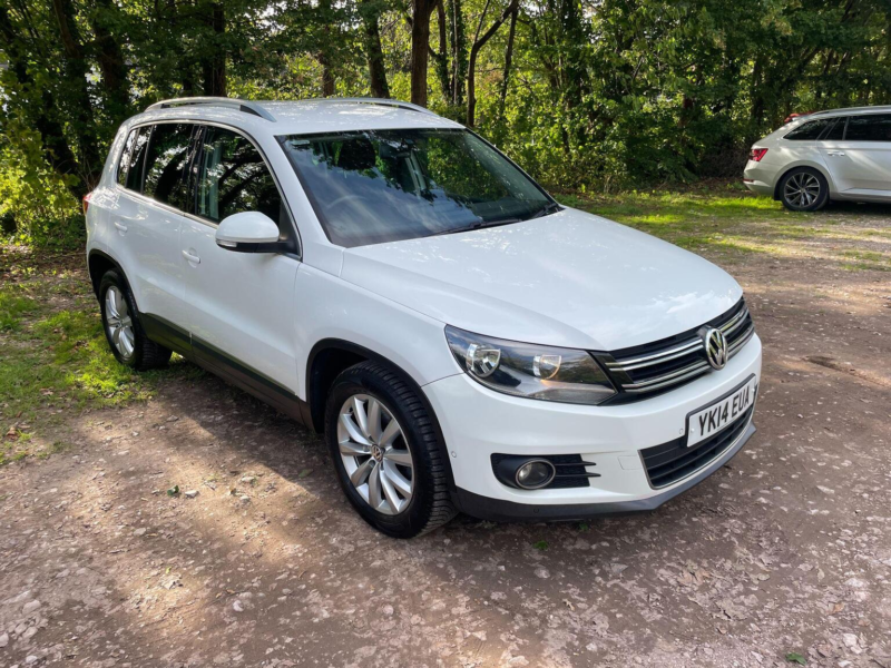 2014 Volkswagen Tiguan 1.4 Tsi Bluemotion Tech Match 2WD Euro 5 (s/s) 5dr in White — image 1