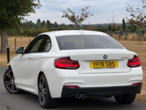 2019 BMW 2 Series 2.0 220i Gpf M Sport Auto Euro 6 (s/s) 2dr in White — image 4
