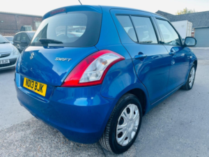 2013 Suzuki Swift 1.2 Sz2 Euro 5 5dr in Blue — image 4