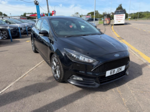 2017 Ford Focus 2.0t Ecoboost St-3 Euro 6 (s/s) 5dr in Black — image 2
