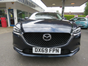 2019 Mazda 6 2.0 Skyactiv-G Sport Nav+ Tourer Euro 6 (s/s) 5dr in Blue — image 2