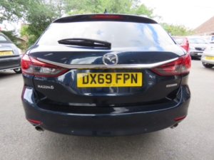 2019 Mazda 6 2.0 Skyactiv-G Sport Nav+ Tourer Euro 6 (s/s) 5dr in Blue — image 6