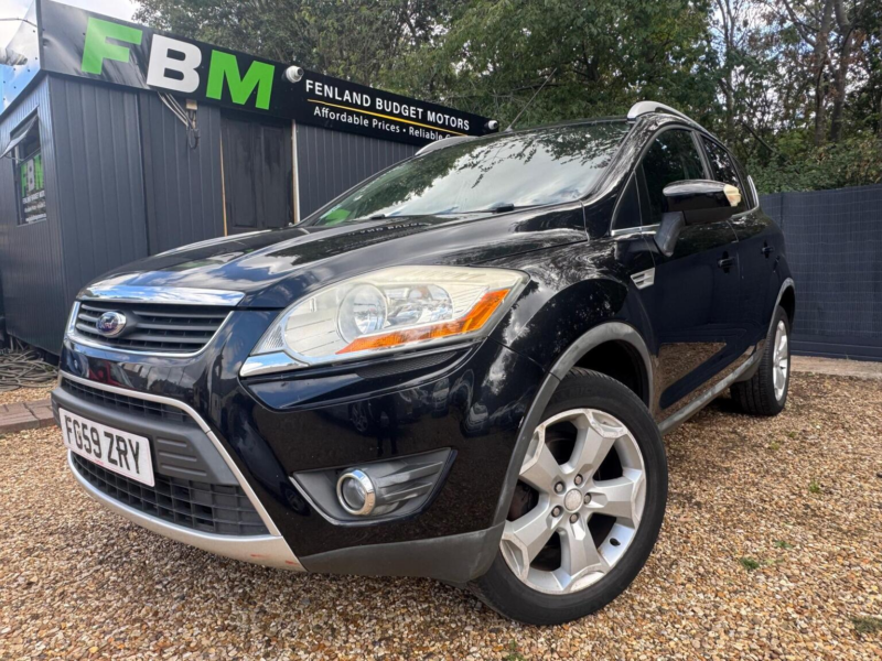 2009 Ford Kuga 2.0 Tdci Zetec AWD Euro 4 5dr in Black — image 1