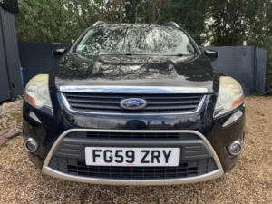 2009 Ford Kuga 2.0 Tdci Zetec AWD Euro 4 5dr in Black — image 4