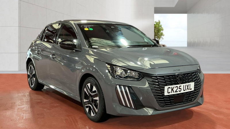 2025 Peugeot 208 1.2 Puretech Allure Hatchback 5dr Petrol Manual Euro 6 (s/s) (100 Ps) in Grey — image 1