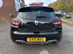 2017 Renault Clio 1.6 Renaultsport Nav 220 Trophy Auto in Black — image 4