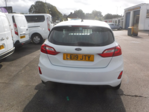 2019 Ford Fiesta Van 1.5 Tdci in White — image 4