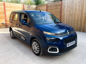 2020 Citroen Berlingo 3 SEAT Wheelchair Accessible Disabled Access Vehicle Wav in Blue — image 6