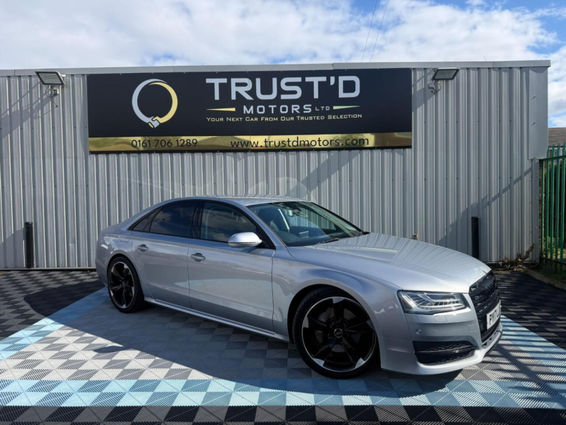 2017 Audi A8 3.0 Tdi V6 Black Edition Tiptronic Quattro Euro 6 (s/s) 4dr in Silver — image 1