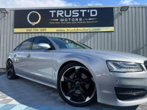 2017 Audi A8 3.0 Tdi V6 Black Edition Tiptronic Quattro Euro 6 (s/s) 4dr in Silver — image 4