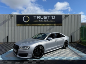 2017 Audi A8 3.0 Tdi V6 Black Edition Tiptronic Quattro Euro 6 (s/s) 4dr in Silver — image 5