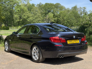 2012 BMW 5 Series 2.0 520d M Sport Saloon in Black — image 3
