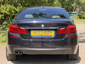 2012 BMW 5 Series 2.0 520d M Sport Saloon in Black — image 4