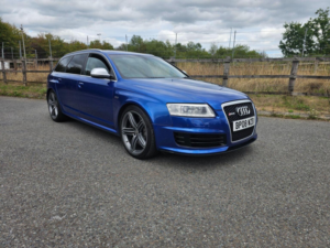 2008 Audi Rs6 Avant 5.0 Tfsi V10 Tiptronic Quattro Euro 4 5dr in Blue — image 4