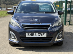 2014 Peugeot 108 1.2 Vti Puretech Allure in Blue — image 2