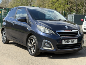 2014 Peugeot 108 1.2 Vti Puretech Allure in Blue — image 3