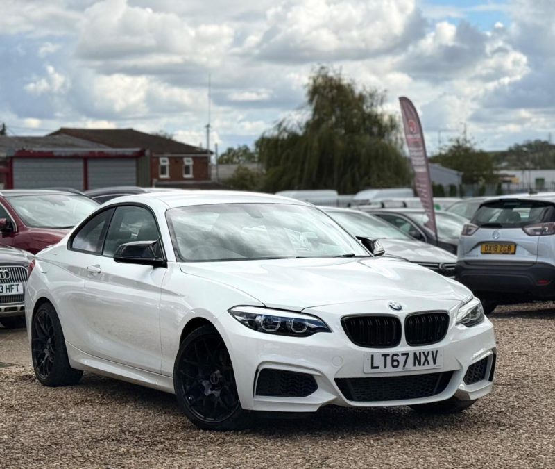2017 BMW 2 Series 1.5 218i M Sport Auto Euro 6 (s/s) 2dr in White — image 1