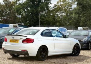 2017 BMW 2 Series 1.5 218i M Sport Auto Euro 6 (s/s) 2dr in White — image 3