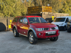 2008 Mitsubishi L200 2.5 Di-D Raging Bull 4dr (smart Nav) in Red — image 2