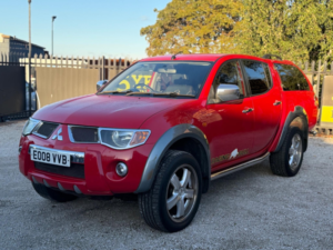 2008 Mitsubishi L200 2.5 Di-D Raging Bull 4dr (smart Nav) in Red — image 4