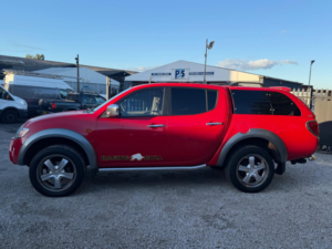 2008 Mitsubishi L200 2.5 Di-D Raging Bull 4dr (smart Nav) in Red — image 5