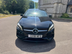 2018 Mercedes-Benz A Class 2.1 A200d Amg Line (premium) 7g-Dct Euro 6 (s/s) 5dr in Black — image 2