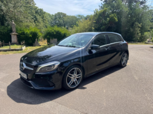 2018 Mercedes-Benz A Class 2.1 A200d Amg Line (premium) 7g-Dct Euro 6 (s/s) 5dr in Black — image 3