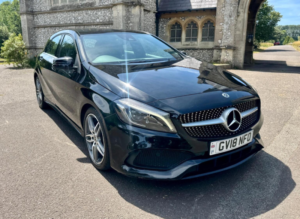 2018 Mercedes-Benz A Class 2.1 A200d Amg Line (premium) 7g-Dct Euro 6 (s/s) 5dr in Black — image 6