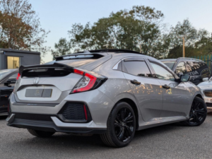 2017 Honda Civic 1.0 Vtec Turbo Ex CVT Euro 6 (s/s) 5dr in Silver — image 6