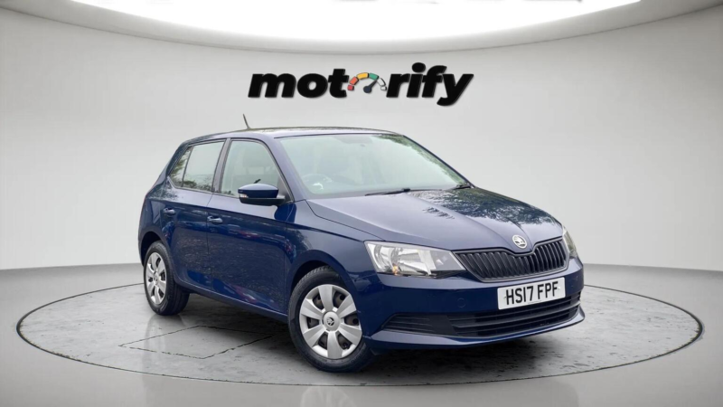 2017 Skoda Fabia 1.0 S Euro 6 (s/s) 5dr in Blue — image 1