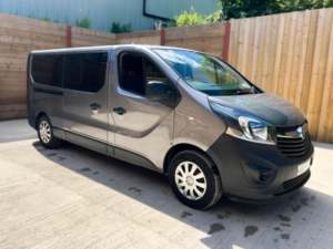 2019 Vauxhall Vivaro L2 Lwb 6 SEAT Wheelchair Accessible Disabled Access Vehicle Wav in Grey — image 3