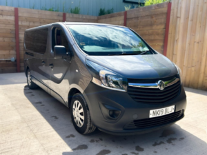 2019 Vauxhall Vivaro L2 Lwb 6 SEAT Wheelchair Accessible Disabled Access Vehicle Wav in Grey — image 4