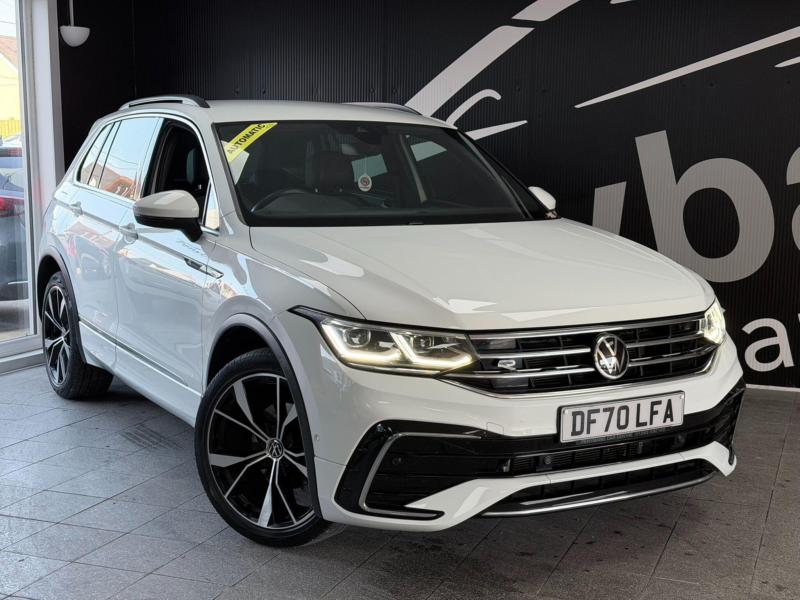 2020 Volkswagen Tiguan 1.5 Tsi R-Line DSG Euro 6 (s/s) 5dr in White — image 1
