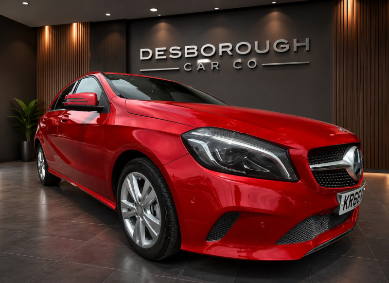 2016 Mercedes-Benz A Class 2.1 A200d Sport in Red — image 1
