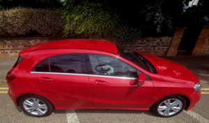 2016 Mercedes-Benz A Class 2.1 A200d Sport in Red — image 3