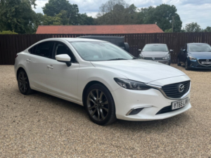 2015 Mazda Mazda6 2.0 Skyactiv-G Sport Nav in White — image 2